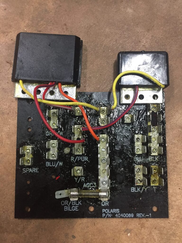 Polaris SL 700 Control Board with Rectifier and Regulator