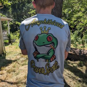 Amphibious Powersports Polyester T-Shirt grey or orange