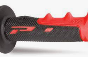 797 Gel Cross Grips Red/Black