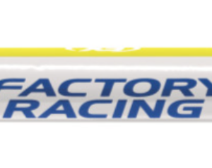 Factory Racing Handlebar Pad — Factory Racing yellow/White/Blue