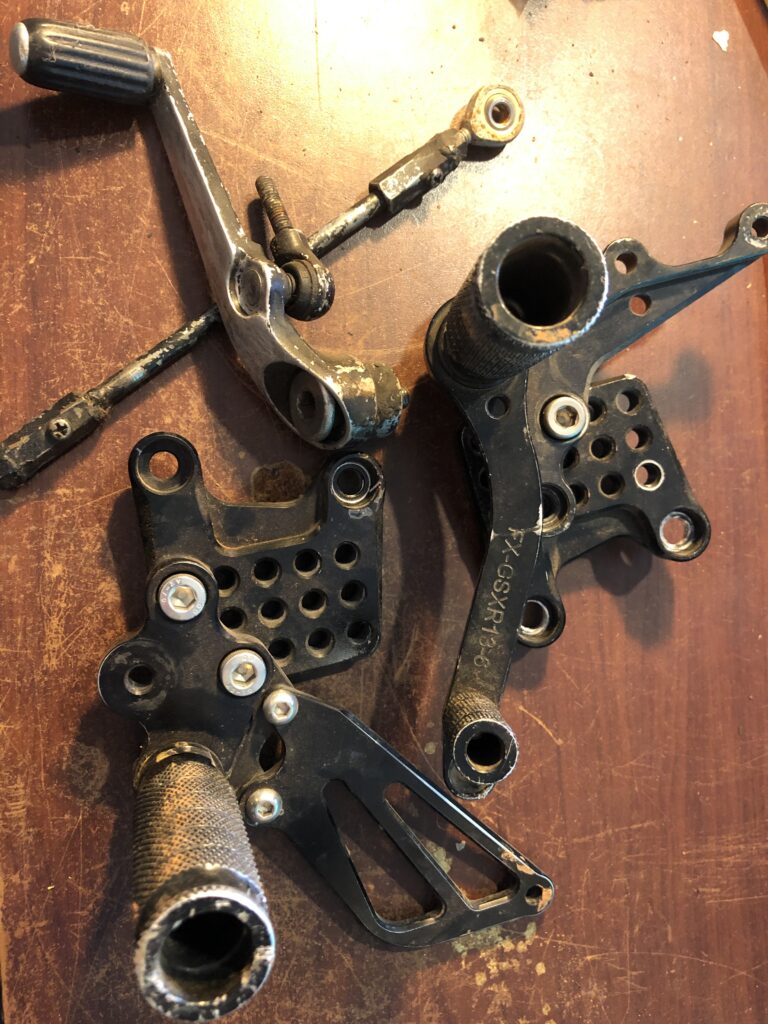 Suzuki GSXR Rearsets