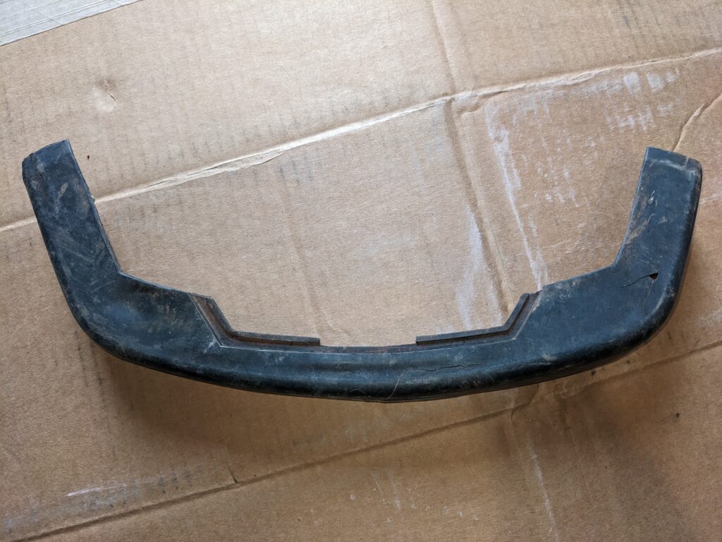 Kawasaki Jet Ski OEM 300SX Black Front Bumper 39027-3701