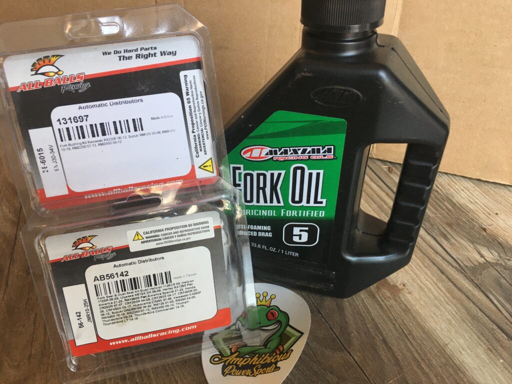 Complete Fork Overhaul Kit 2005-2012 KX RM