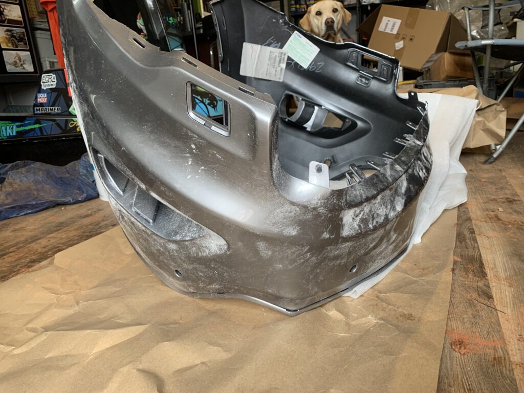 NEW PSC Billet Silver Front Bumper for 17-21 Jeep Grand Cherokee w/Park & Washers