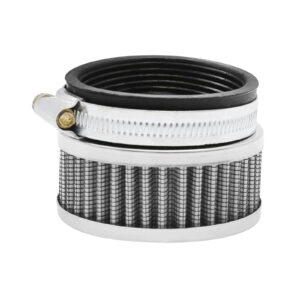 Motorcycle Scooter Air Intake Filter Cleaner & Clamp Stainless Steel US 48mm-52mm