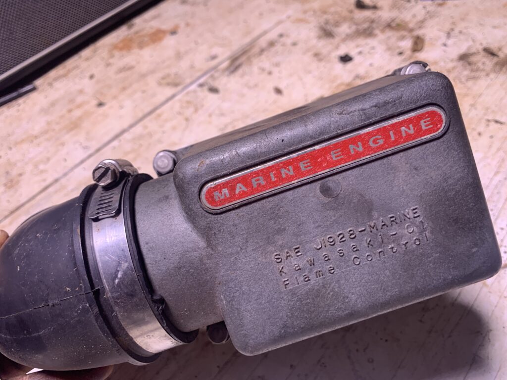 Kawasaki Jet Ski 650 750 Flame Arrestor Assembly