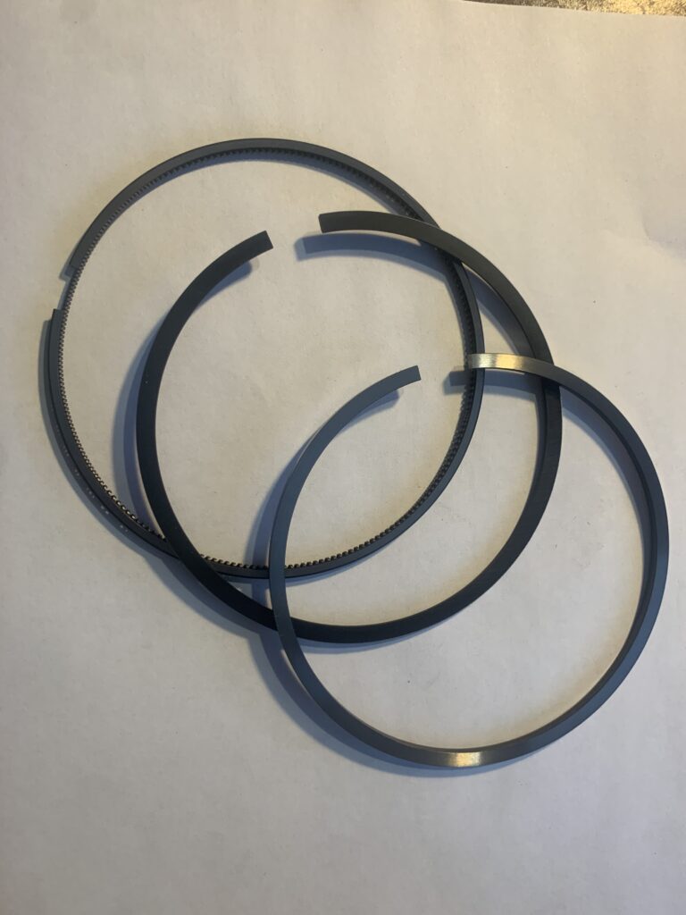 Hastings Single Piston Ring Set .5mm .02" Over Fit 01-15 Chevy GM 6.6L Diesel Duramax OHV 32V