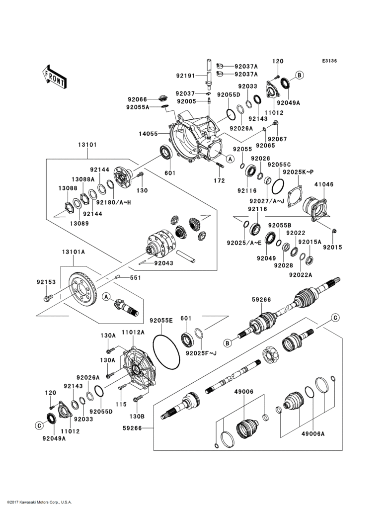 Kawasaki Shim 92025-1920