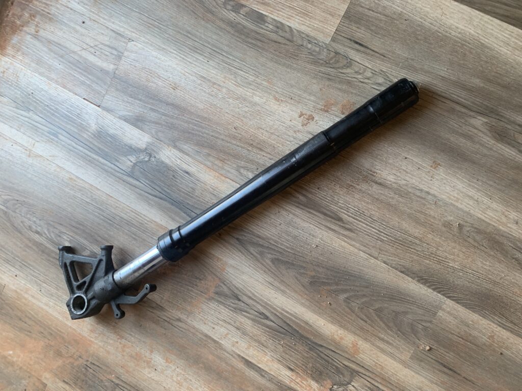 2007 2008 Kawasaki ZX6R Left Fork