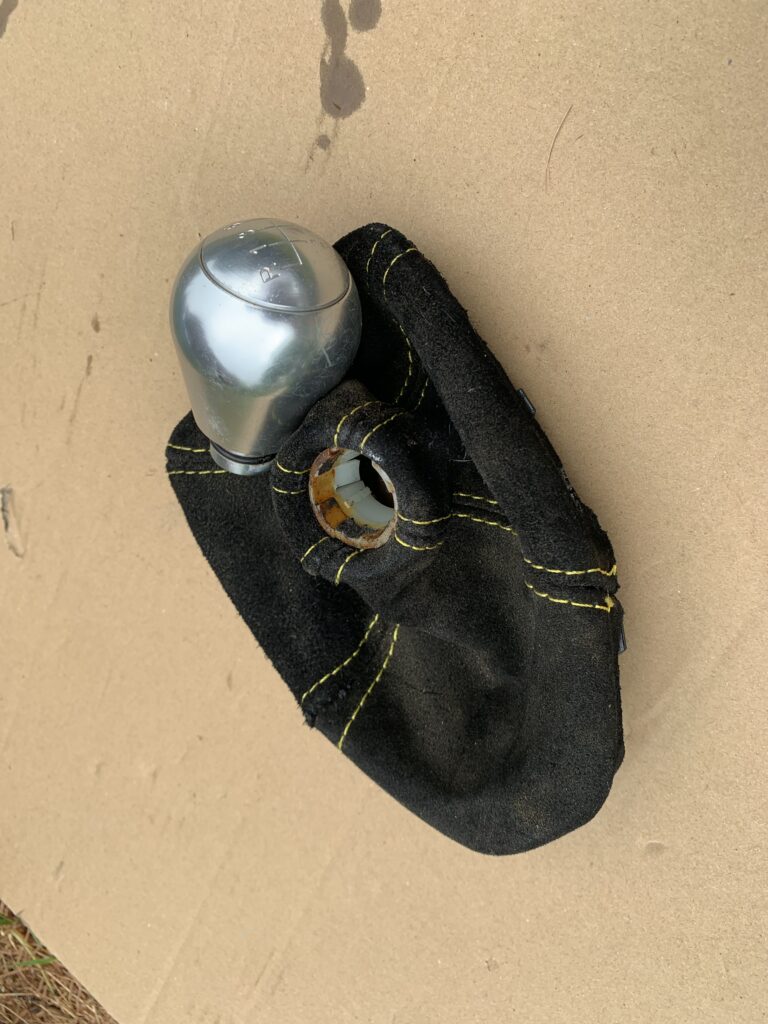 OEM Manual Shift Knob And Shift Boot 43711-J3200-RWS